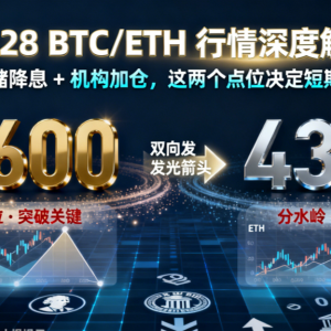 In-depth analysis of BTC/ETH market and strategic suggestions on October 28, 2025
