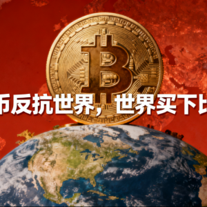 Bitcoin rebels against the world, the world buys Bitcoin