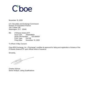 Solana welcomes another big benefit! The sixth spot ETF is expected to be launched today, and funds have poured in for 15 consecutive days! 